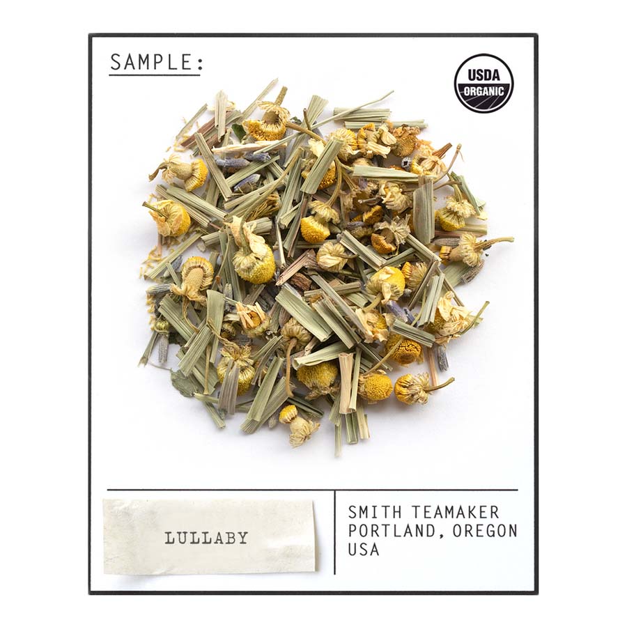 Smith Teamaker ORGANIC LULLABY BLEND NO. 40 (15 TEA BAGS, 0.95 OZ) Herbal Tea