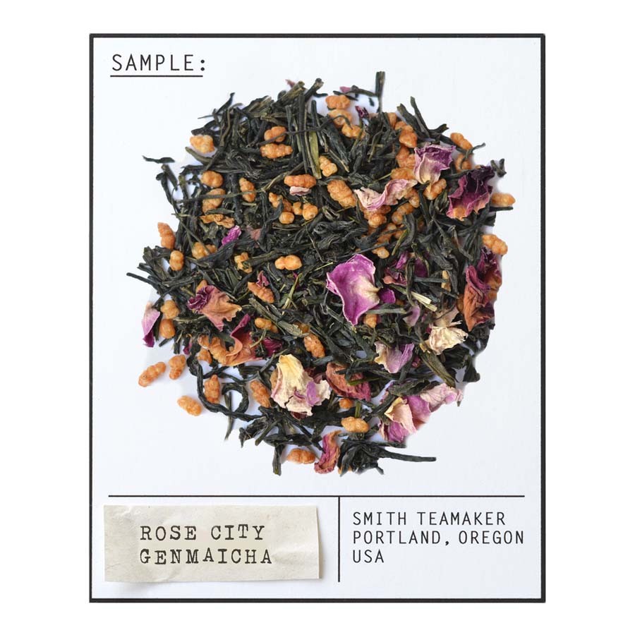 Smith Teamaker ROSE CITY GENMAICHA GREEN TEA BLEND NO. 1912 (15 TEA BAGS, 1.26 OZ)