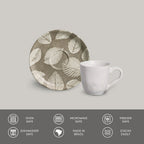 Porto Brasil Cup & Saucer Set of 6