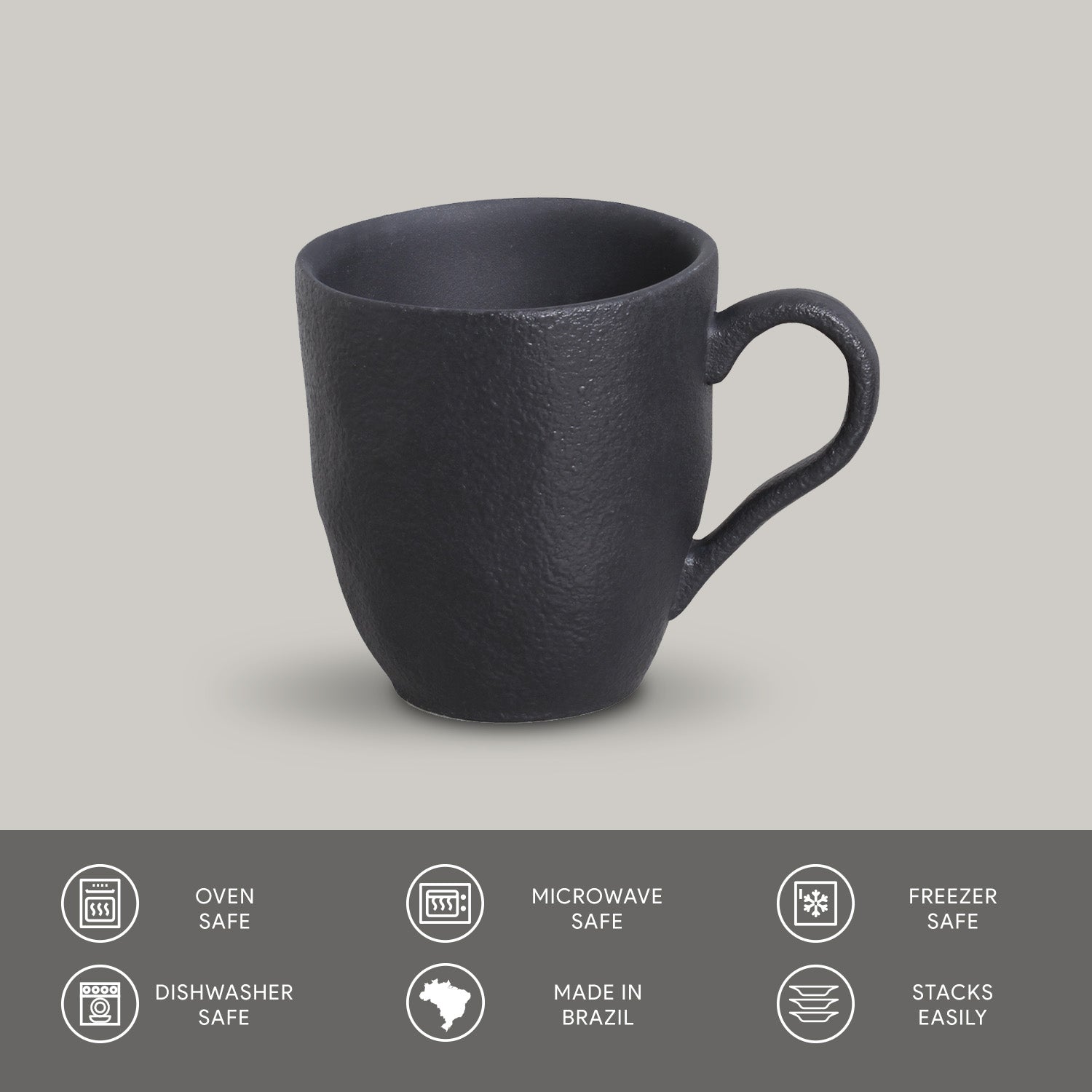 Porto Brasil Organic Mug Set of 4