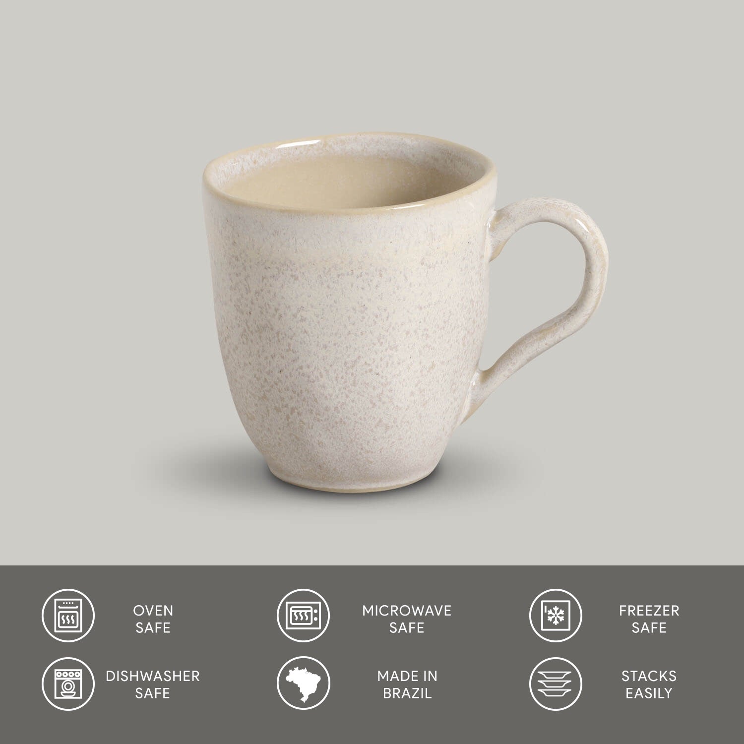 Porto Brasil Organic Mug Set of 4