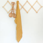 Creative Women Stone Washed Linen Tea Towel - Gold