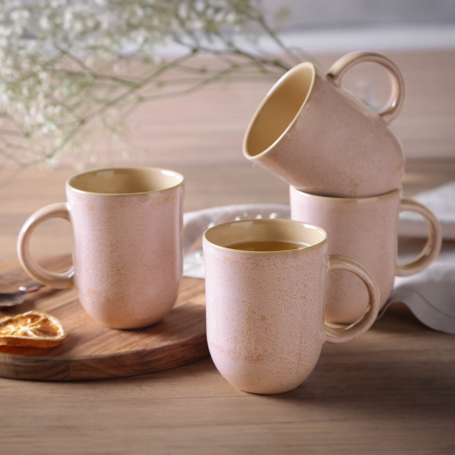 Porto Brasil Coup Mug Set of 4