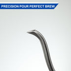 Bonavita Classic 1.0L Gooseneck Precision Temperature Electric Kettle| Tea Brew, 1200 Watt, LED Panel, Stainless Steel