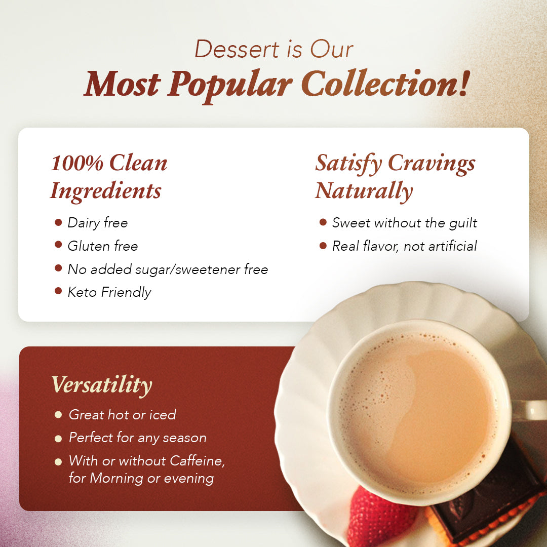 Plum Deluxe Buttery Shortbread Herbal Tea