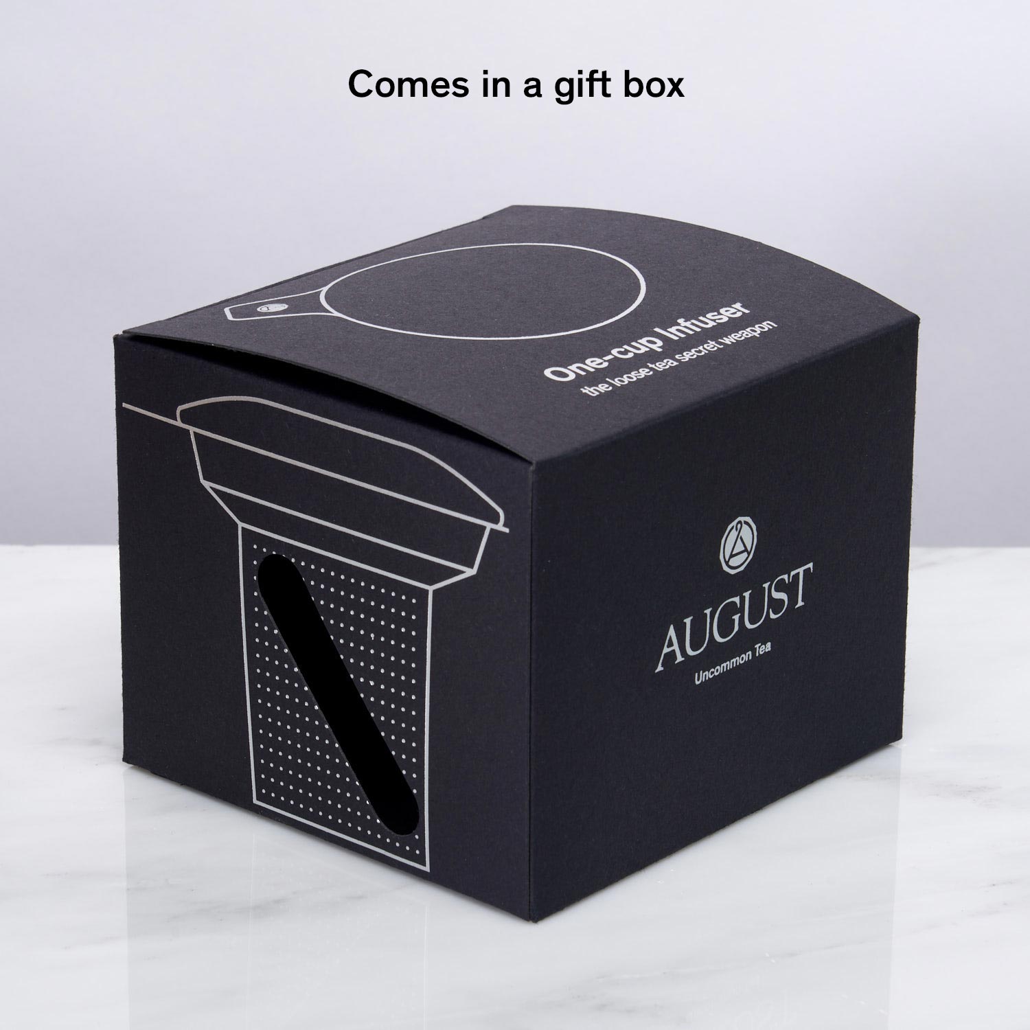August One Cup Infuser - Ditch the tea ball, this infuser is a game changer