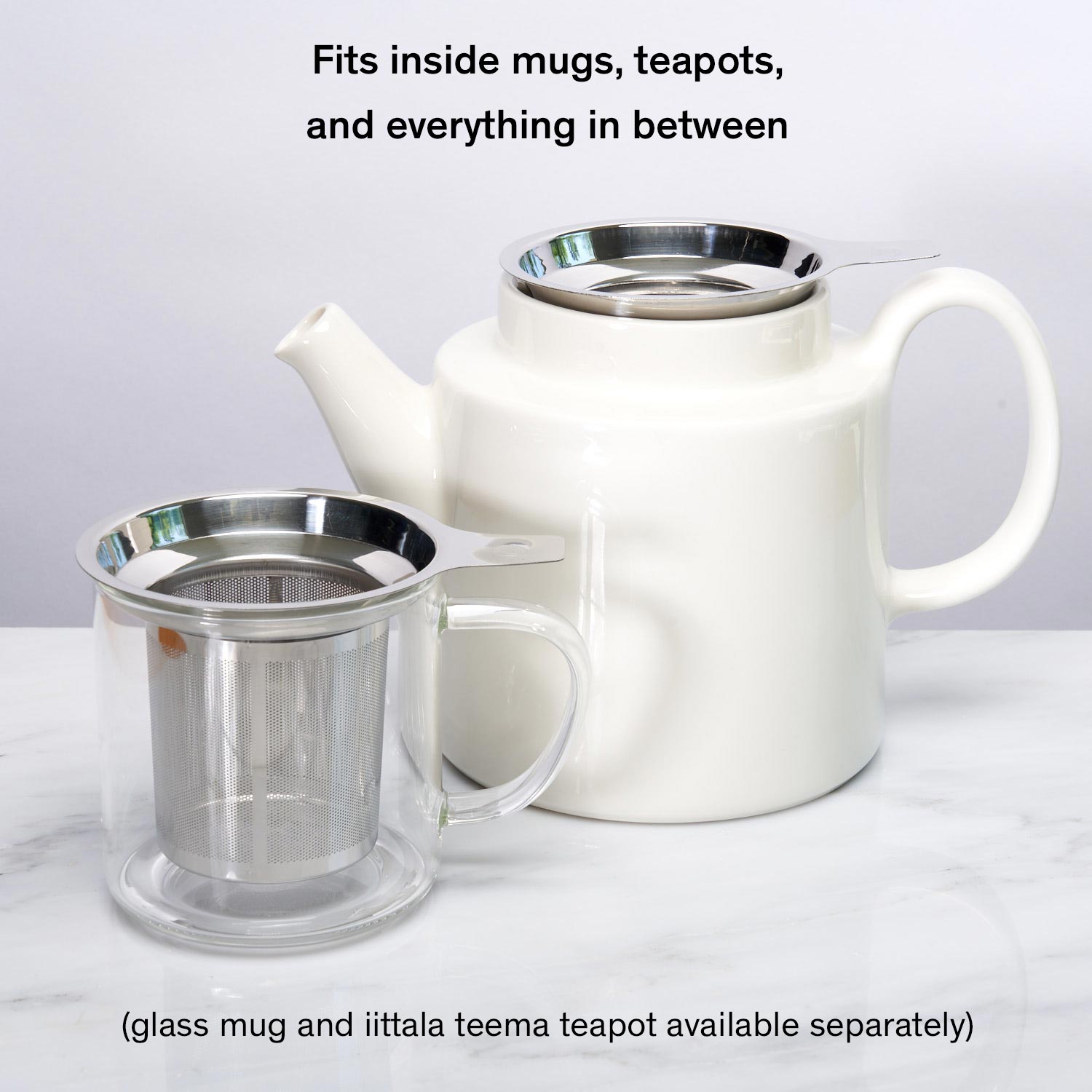 August One Cup Infuser - Ditch the tea ball, this infuser is a game changer