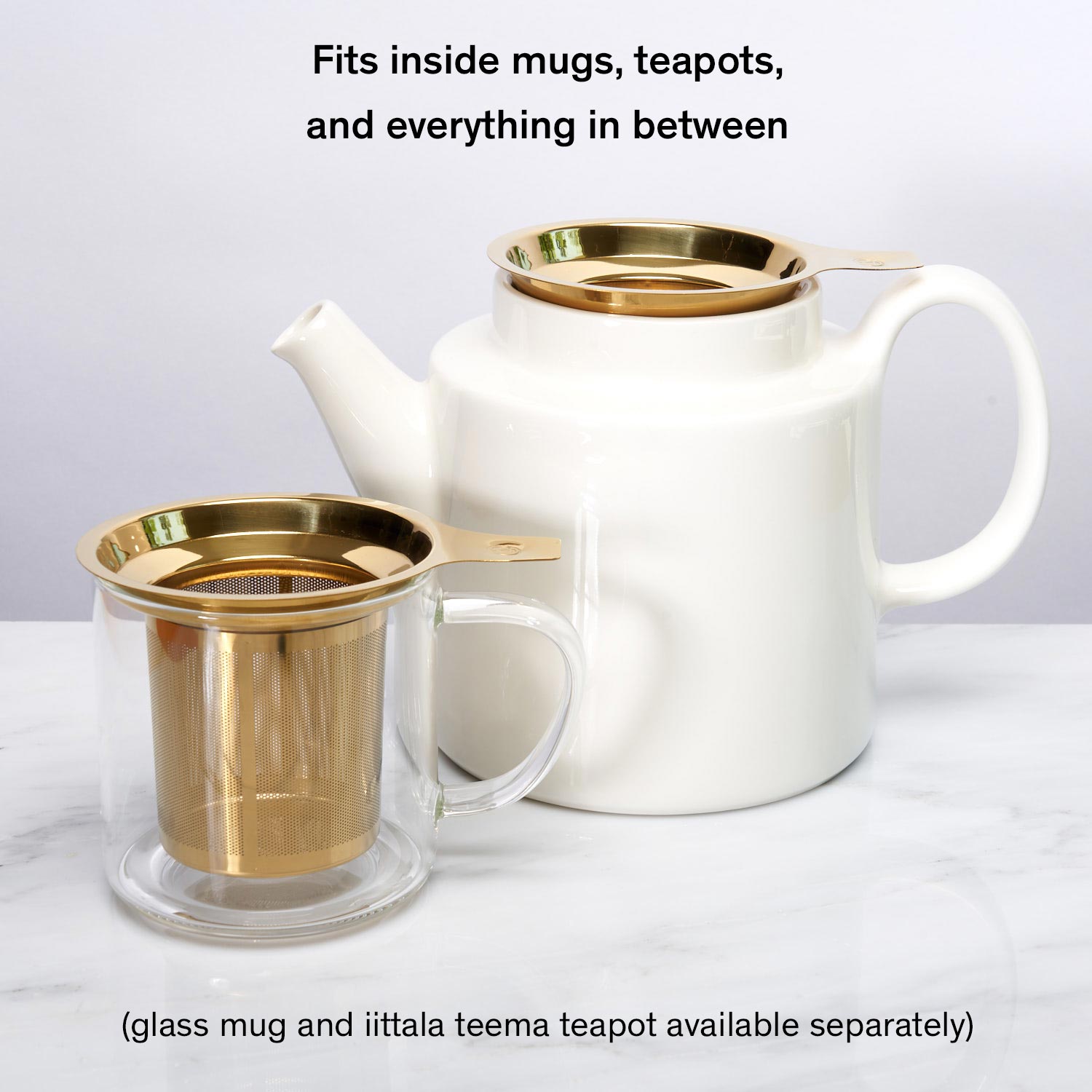 August One Cup Infuser - Ditch the tea ball, this infuser is a game changer