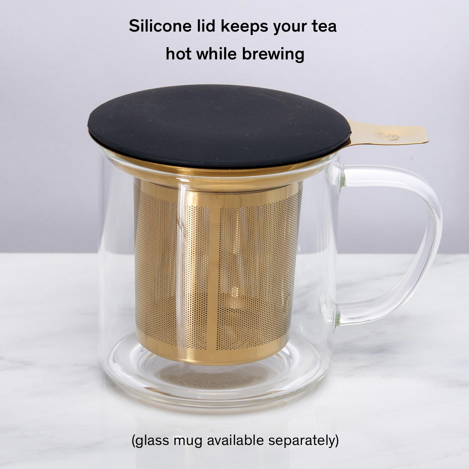 August One Cup Infuser - Ditch the tea ball, this infuser is a game changer