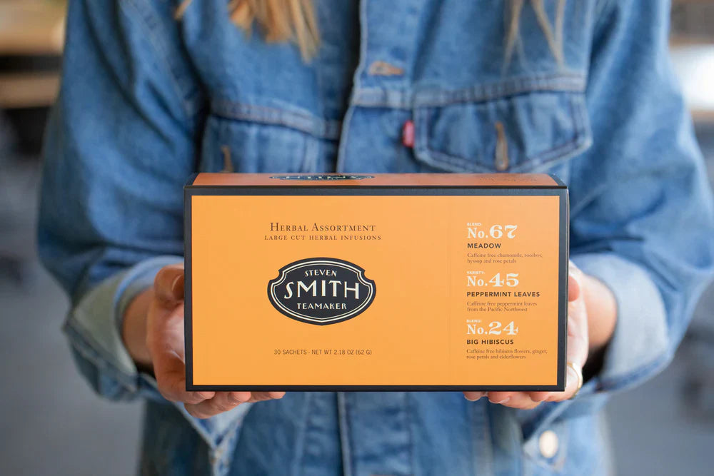 Smith Teamaker HERBAL INFUSIONS ASSORTMENT (30 TEA BAGS, 2.18 OZ)