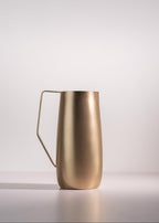 Powered by People Artisan Brass Pitcher