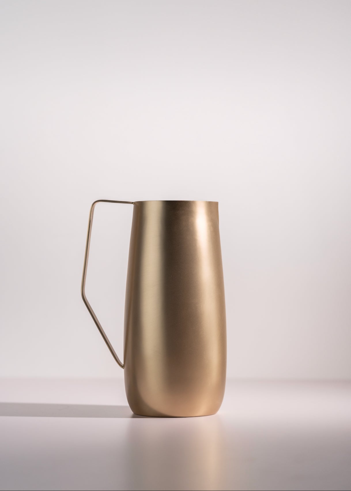 Powered by People Artisan Brass Pitcher