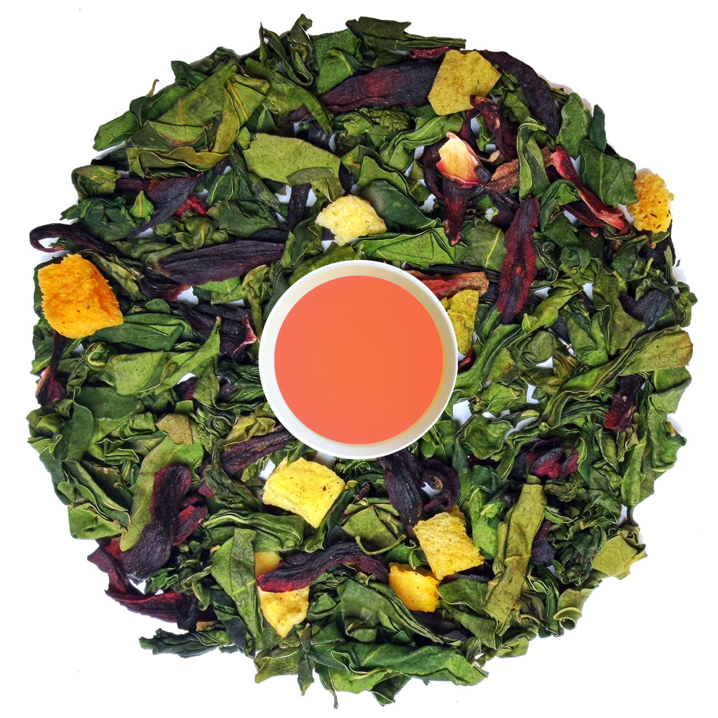 Danfe 39° Mango Moringa Tea (Caffeine-Free Superfood Herbal Tea)