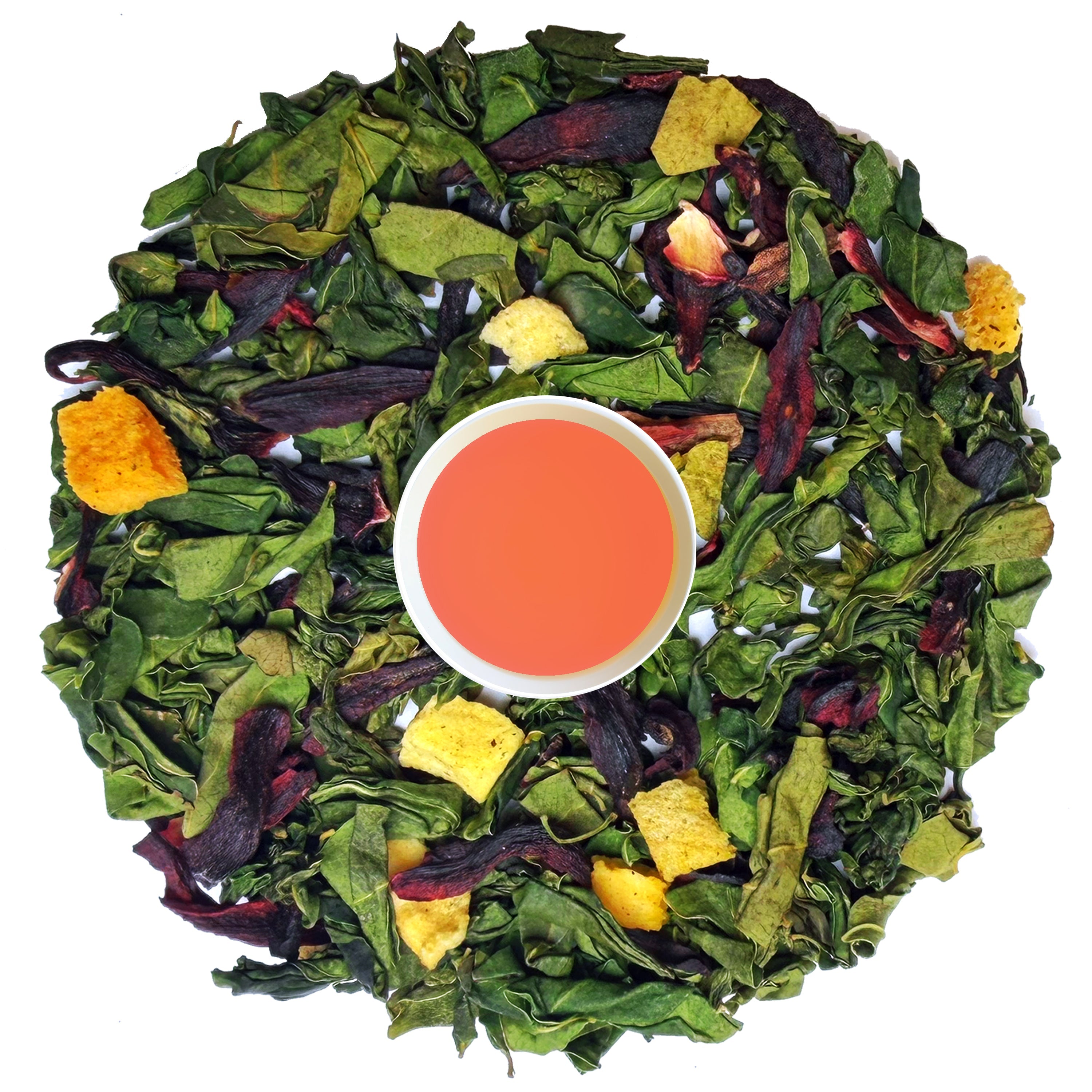 Danfe 39° Mango Moringa Tea (Caffeine-Free Superfood Herbal Tea)