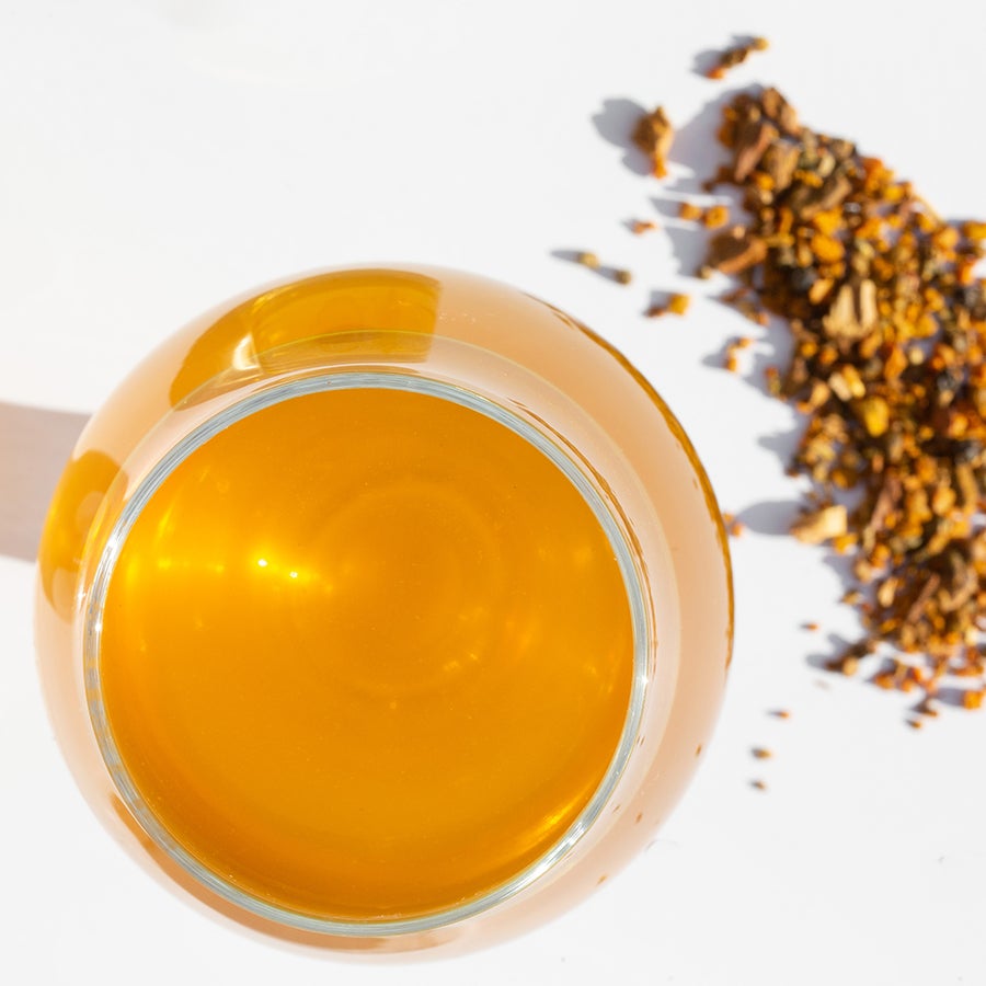 Smith Teamaker ORGANIC GOLDEN LIGHT TURMERIC BLEND NO. 54 (15 TEA BAGS, 1.85 OZ) Herbal Tea