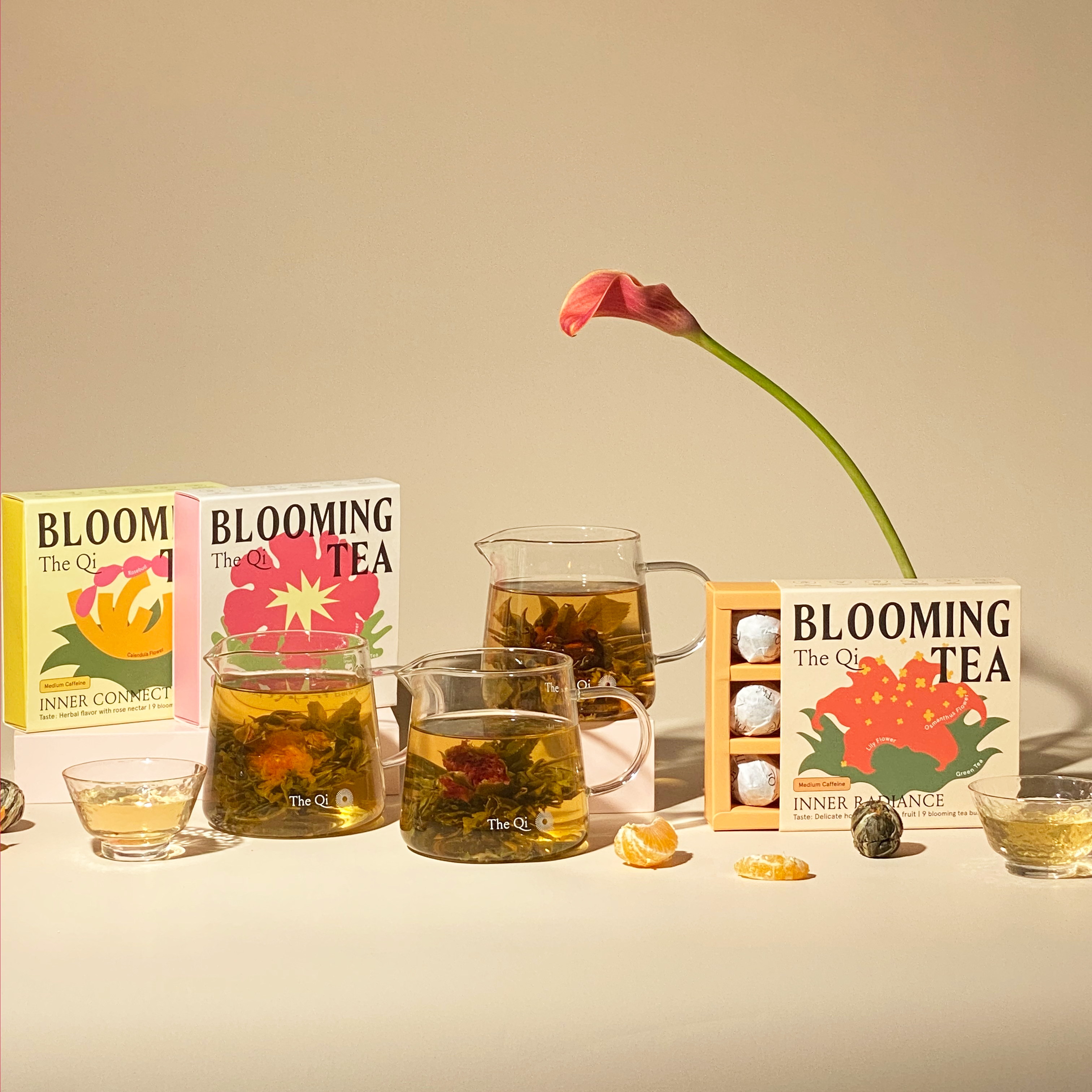 The Qi Inner Connection Blooming Tea