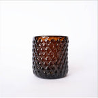 Zorro y Jaguar Bruma Amber Glass - set of 2