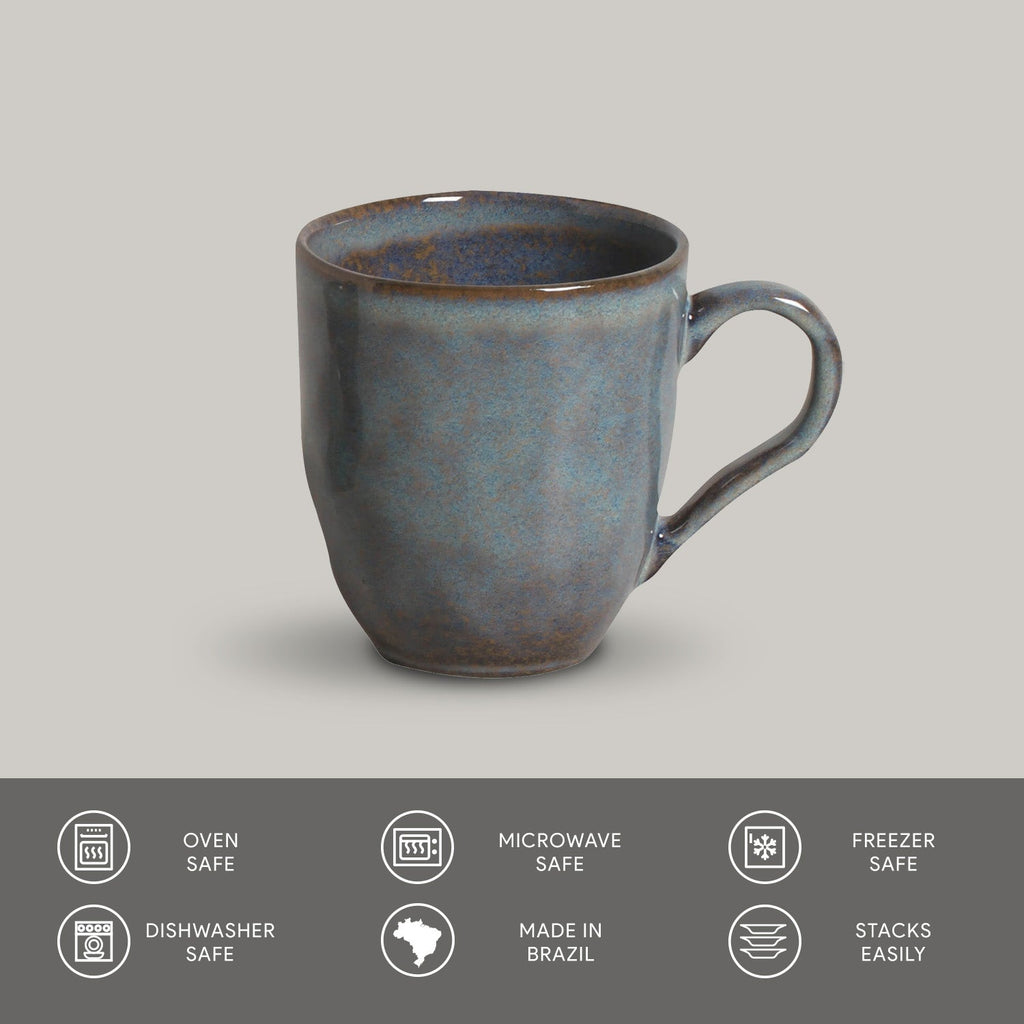 Porto Brasil Organic Mug Set of 4