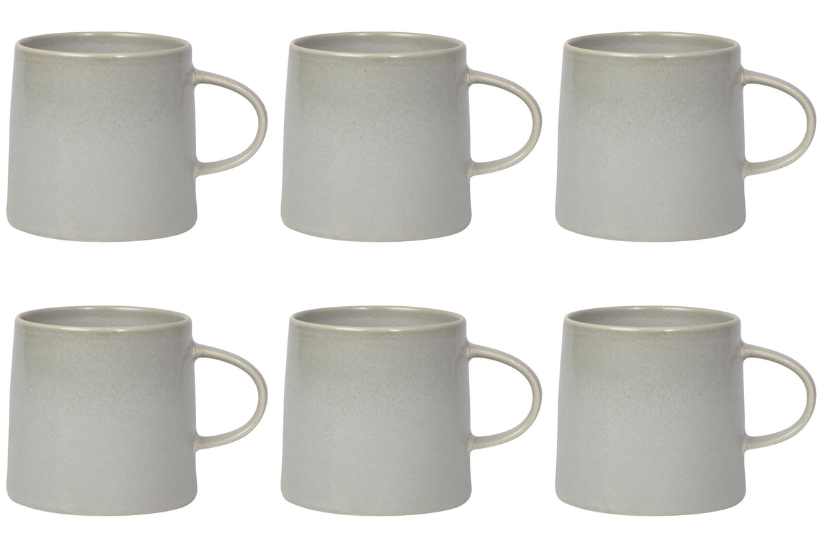 Set of 6 Aquarius Sage Mug