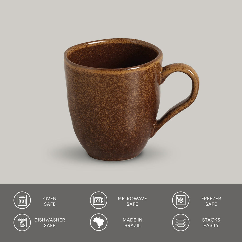 Porto Brasil Organic Mug Set of 4