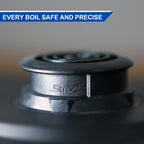 Bonavita Classic 1.0L Gooseneck Precision Temperature Electric Kettle| Tea Brew, 1200 Watt, LED Panel, Stainless Steel