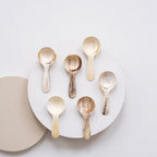 Short Handle Horn Scoop