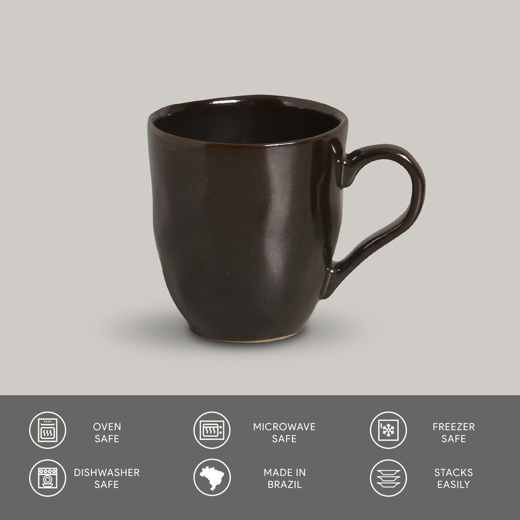 Porto Brasil Organic Mug Set of 4