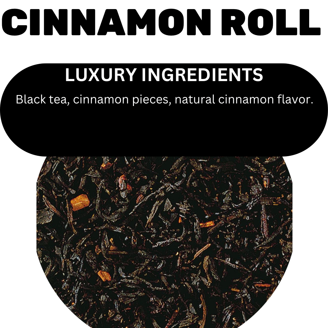 Tea Please Cinnamon Roll