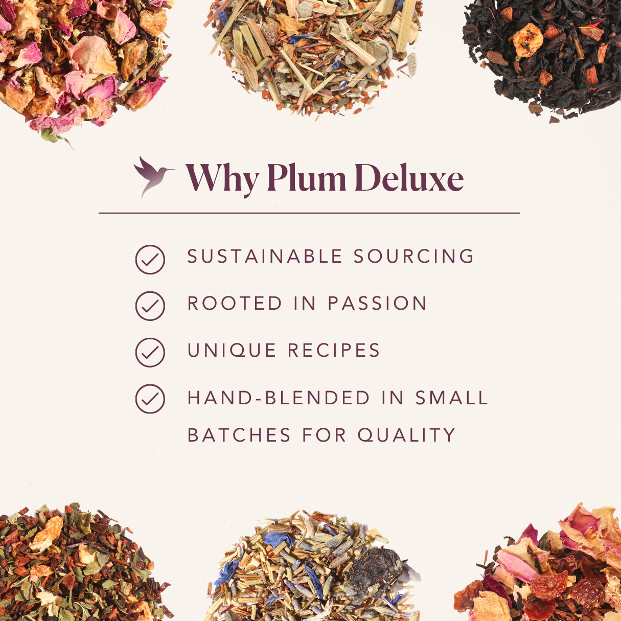 Plum Deluxe Butterfly Effect Green/White Tea (Mango / Peach)