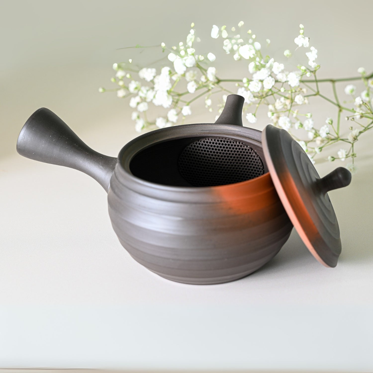 Aprika Life Japanese Kyusu Set - Teapot with Filters (270ml) and Two Cups