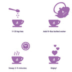 Gardenika Earl Grey Lavender Loose Tea, Premium Black Tea with Lavender Flowers & Bergamot - Caffeinated - 55+ Cups - USDA Organic & Kosher - 4 oz (113g)