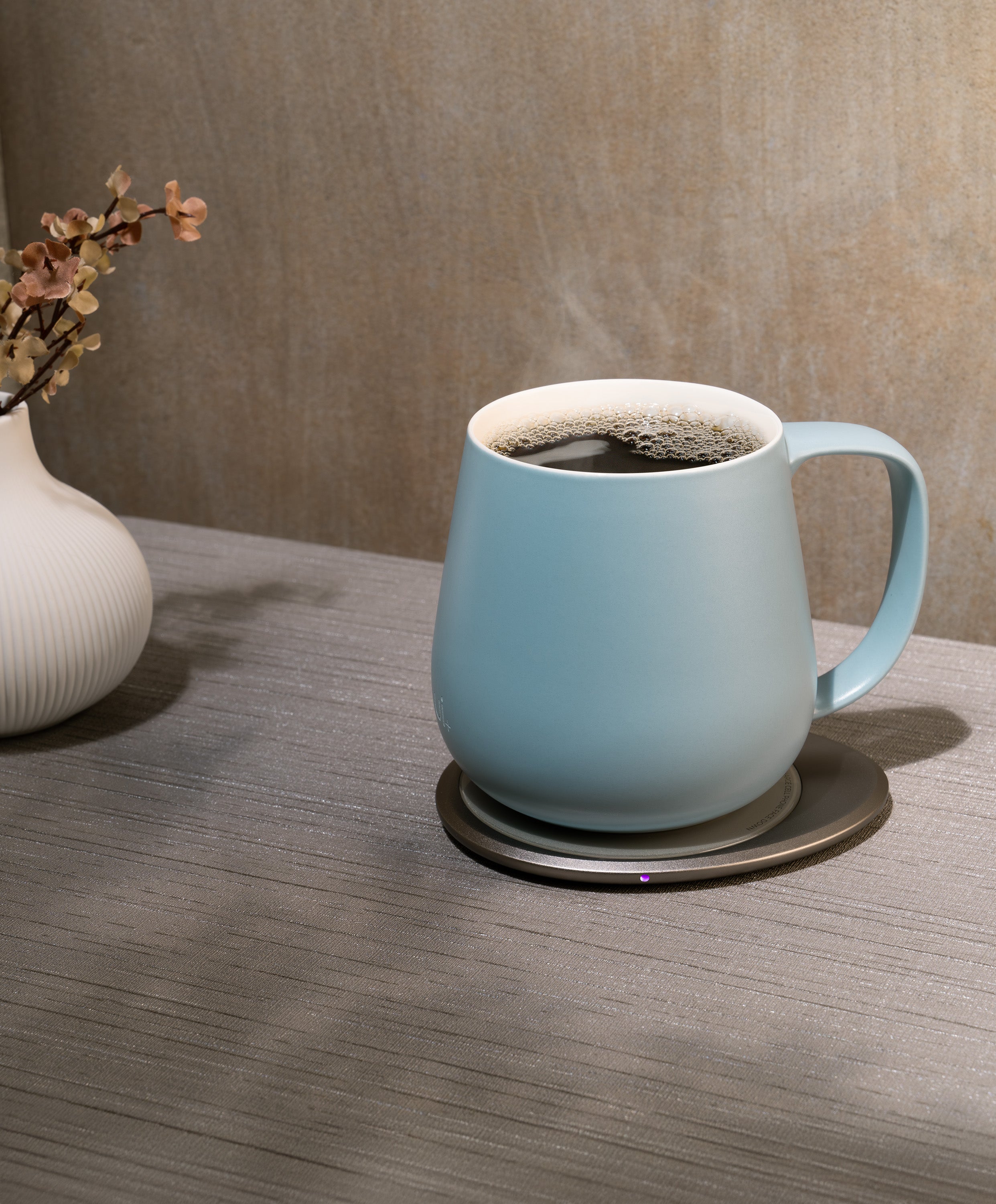 OHOM Ui+ Self-heating Mug Set - Moonmist Blue