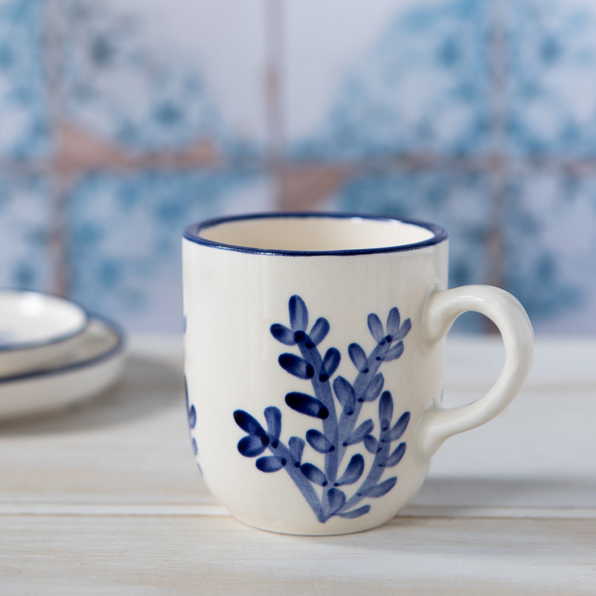 Set of 6 Floren Hand-painted Turkish Mug