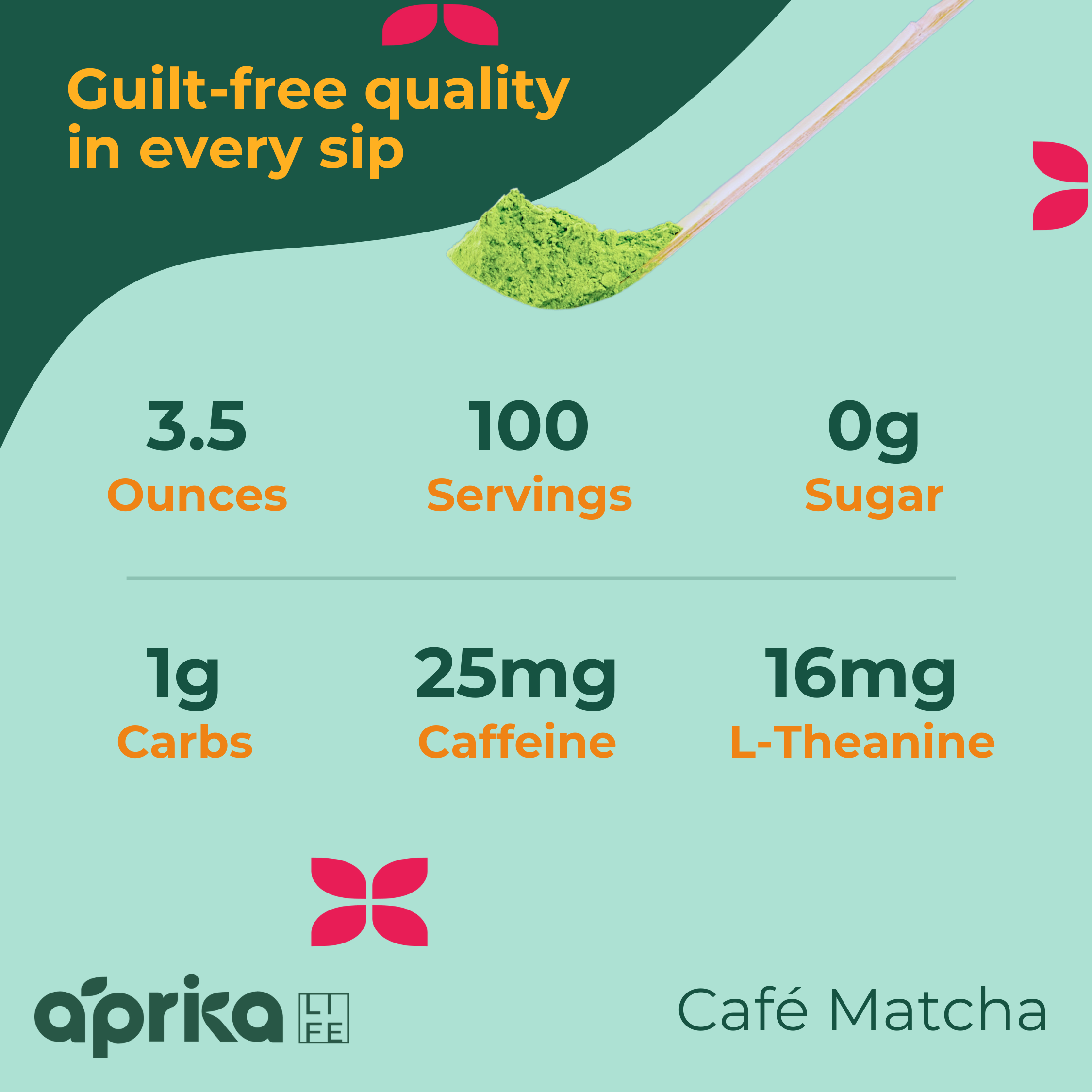 Aprika Life Organic Japanese Matcha Green Tea Powder