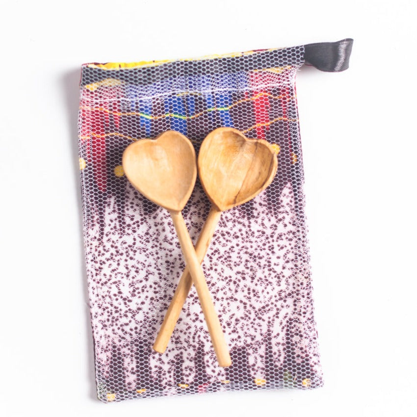 Creative Women Heart Teaspoons - set of 2