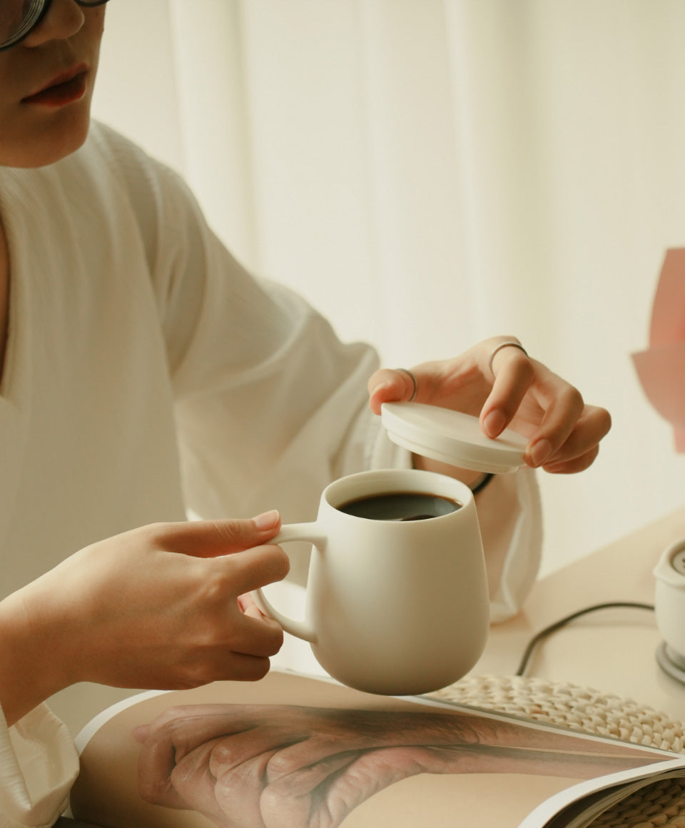 Ui 3 Self-heating Mug Set - Soft Gray (SD)