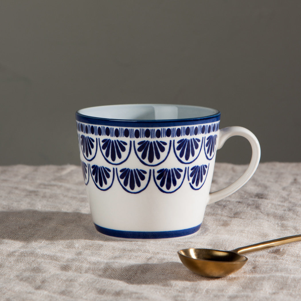 Set of 6 Porcelain Mug 12oz