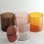 Creative Women Large Canister - Amber
