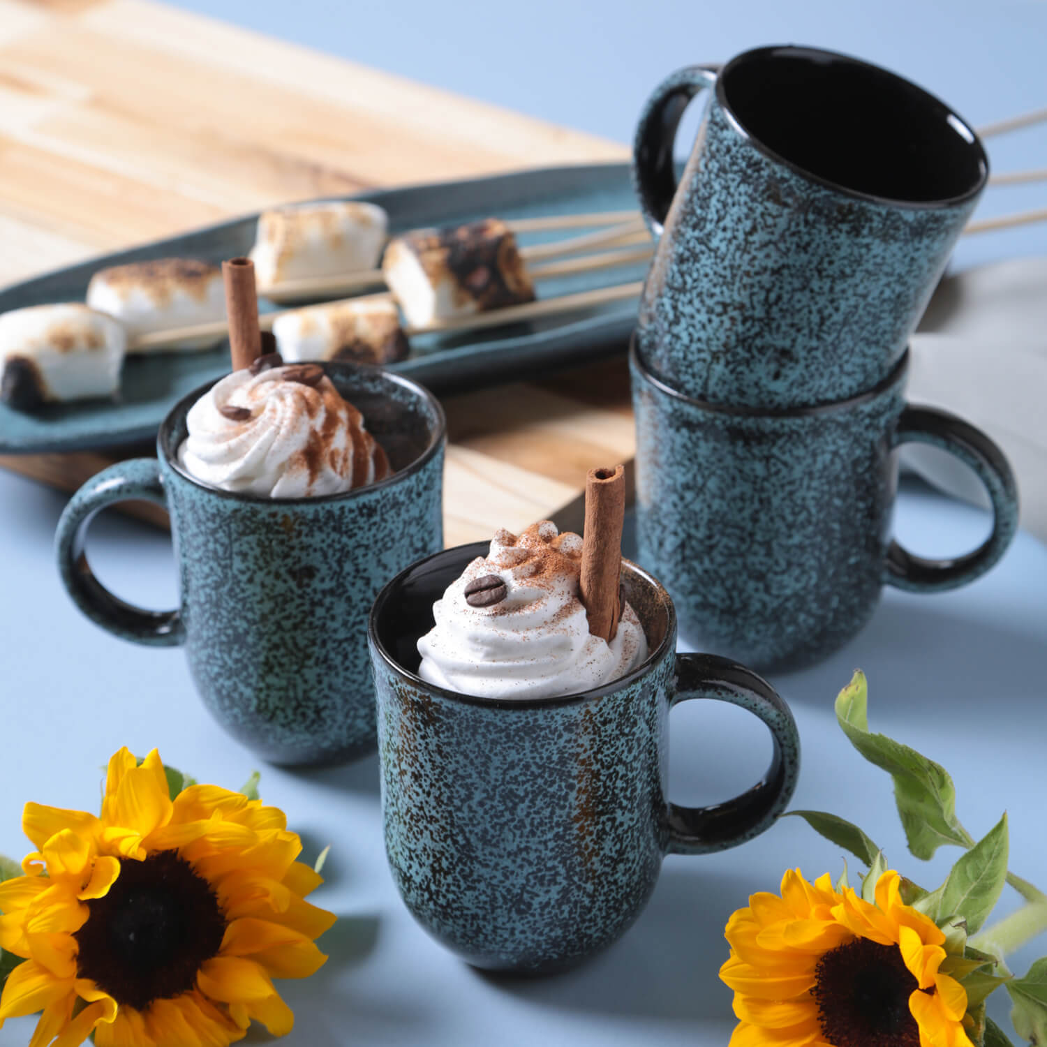 Porto Brasil Coup Mug Set of 4