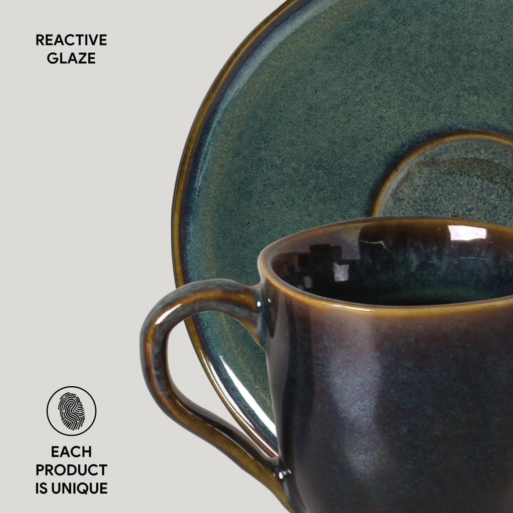 Porto Brasil Cup & Saucer Set of 6