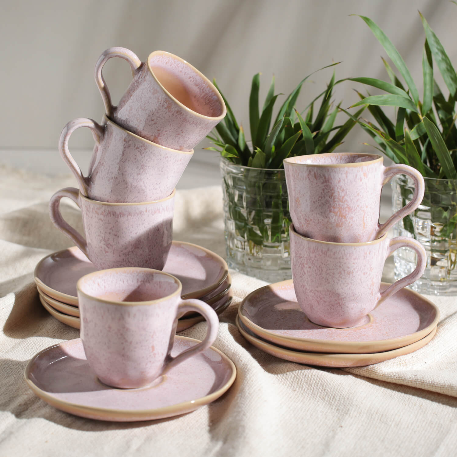 Porto Brasil Cup & Saucer Set of 6