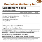 FreshDrinkUS Dandelion Wolfberry Herbal Tea
