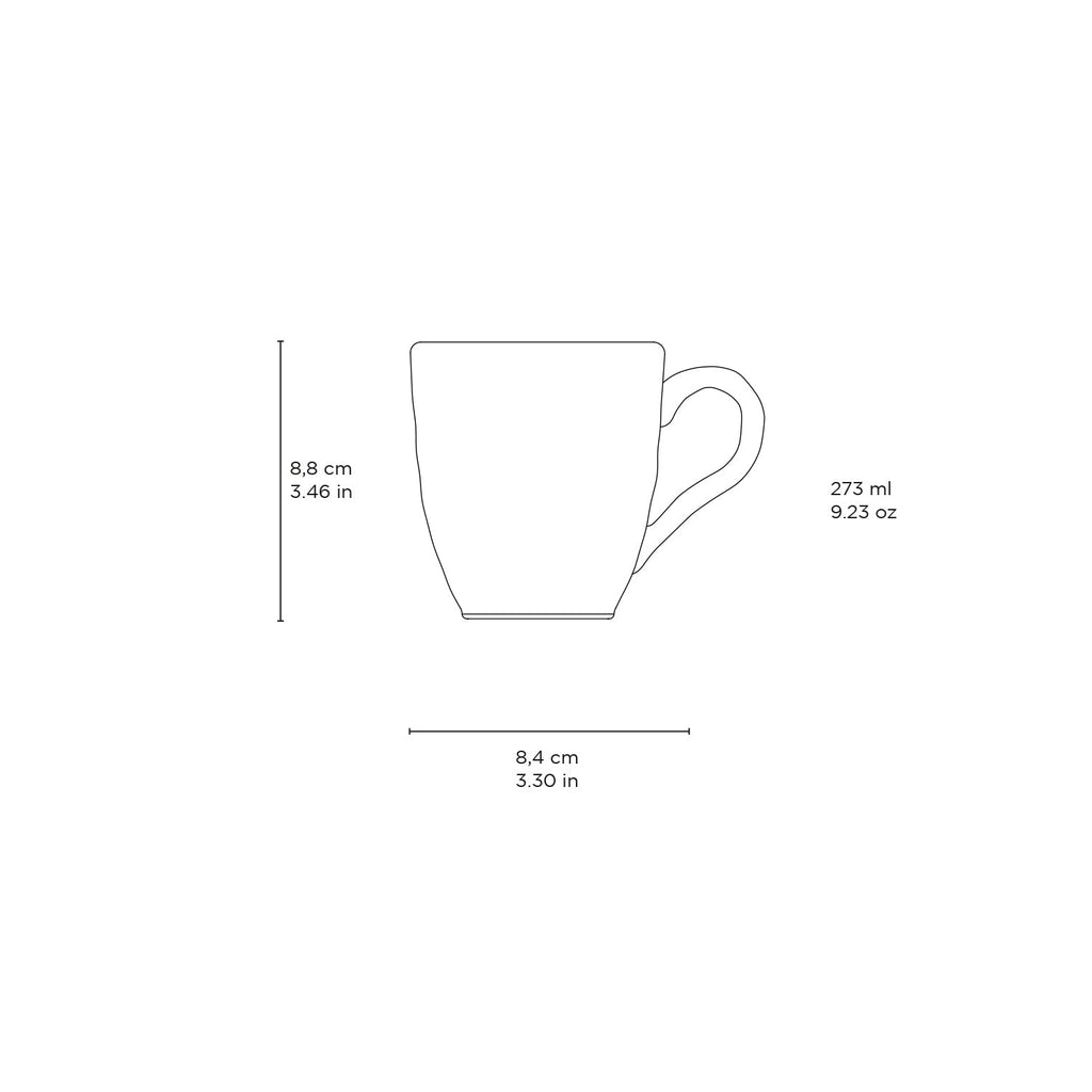 Porto Brasil Organic Mug Set of 4