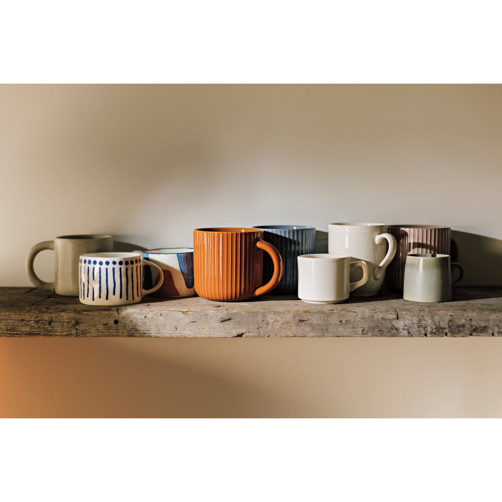 Set of 6 Porcelain Mug 12oz