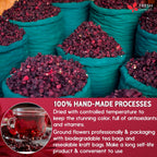 FreshDrinkUS Hibiscus Flower Tea Bags
