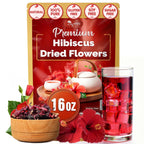 FreshDrinkUS Hibiscus Flower Tea Bags
