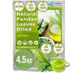 Natural Pandan Leaves Dried, Pandan Leaf Powder, 100% Pure Dried Pandan Leaves, Pandan Leaf Tea, No Additives, No Caffeine, Vegan Herbal Tea