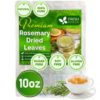 Premium Rosemary Leaves, Tea Bags, Powder, 100% Natural & Pure from Dried Rosemary Leaves, No Additives, No Caffeine, Vegan. Dried Rosemary Herb, Perfect for Seasoning, Spice Blends for Grilling & Cooking Herbal Tea