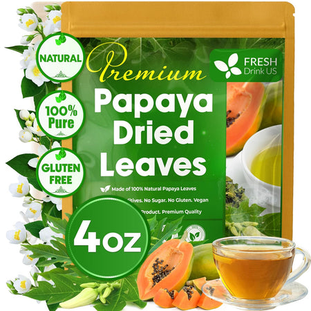FreshDrinkUS Papaya Leaf Tea — Loose Leaf