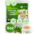 Natural Avocado Whole Leaves Dried, Tea Bags, 100% Pure from Avocado Leaves, Avocado Leaf Tea, Hojas de Aguacate Seca, No Additives, No Caffeine, Vegan Herbal Tea